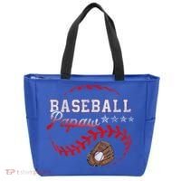 Baseball Papaw Love Playing Baseball Funny Tote Bag thumb 0