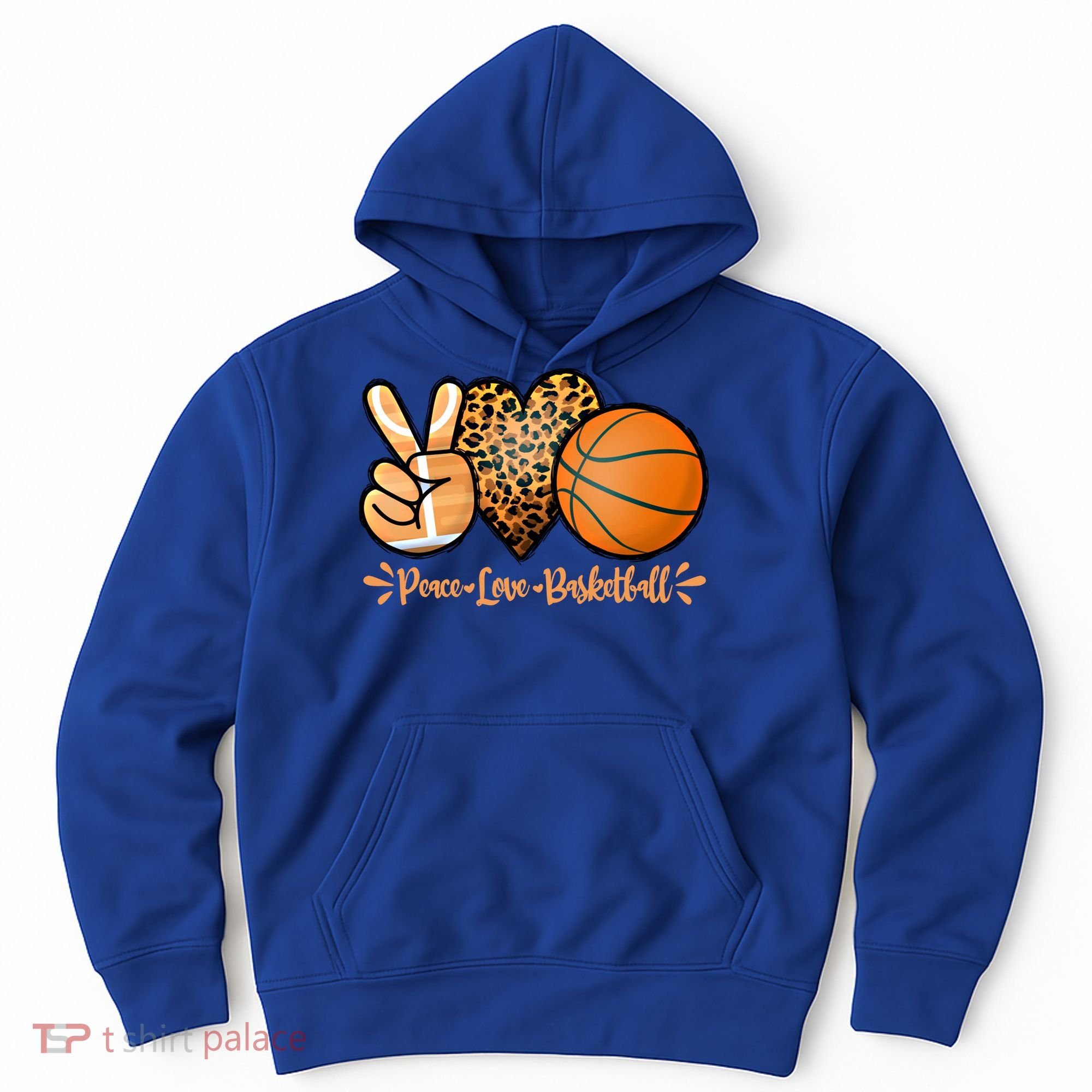 Basketball Peace Love Basketball Mom Game Day Outfit Gift Hoodie