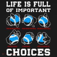 Baseball Pitcher Life Choices Ball Sport Lover Great Gift Women's Hoodie thumb 2