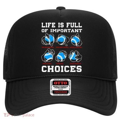 Baseball Pitcher Life Choices Ball Sport Lover Great Gift Hat