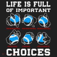 Baseball Pitcher Life Choices Ball Sport Lover Great Gift Golf Towel thumb 3