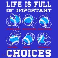 Baseball Pitcher Life Choices Ball Sport Lover Great Gift Sweatshirt thumb 3