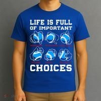 Baseball Pitcher Life Choices Ball Sport Lover Great Gift T-Shirt thumb 3