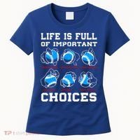 Baseball Pitcher Life Choices Ball Sport Lover Great Gift Women's T-Shirt thumb 0