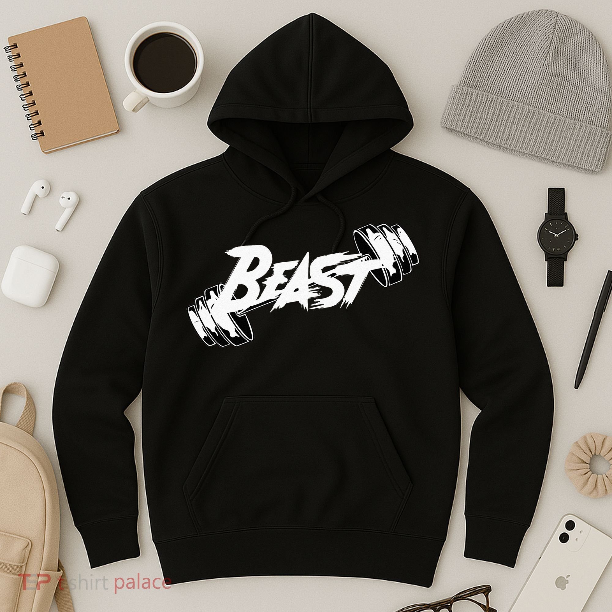 Beast Performance Motivation Graphic Hoodie