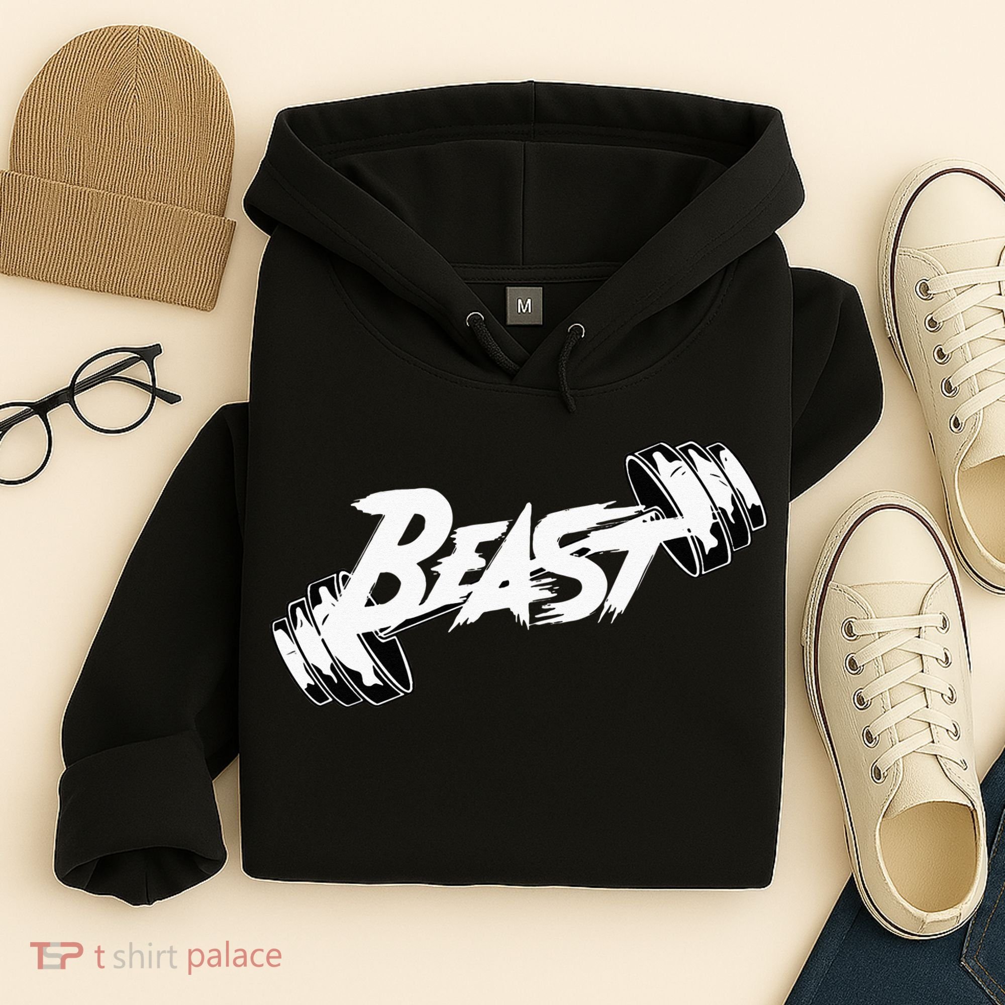 Beast Performance Motivation Graphic Hoodie