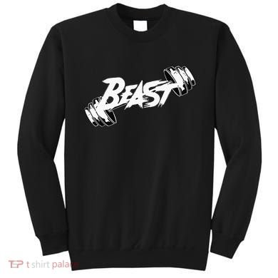 Beast Performance Motivation Graphic Sweatshirt