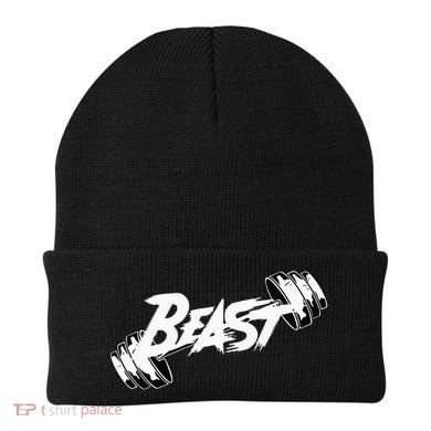 Beast Performance Motivation Graphic Beanie