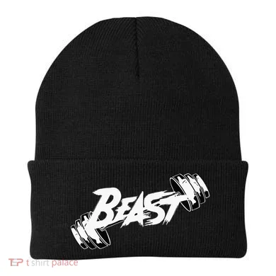 Beast Performance Motivation Graphic Beanie