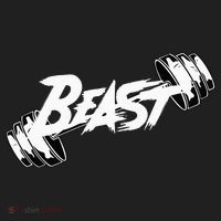 Beast Performance Motivation Graphic Beanie thumb 2
