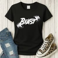 Beast Performance Motivation Graphic Women's T-Shirt thumb 3