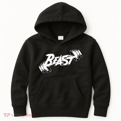 Beast Performance Motivation Graphic Kids Hoodie