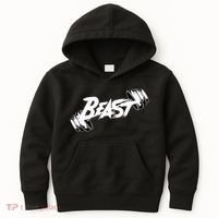 Beast Performance Motivation Graphic Kids Hoodie thumb 0
