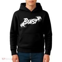 Beast Performance Motivation Graphic Kids Hoodie thumb 4