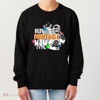 Best Paintball Mom Ever Ball Funny Mothers Day Gift Women's Sweatshirt thumb 0