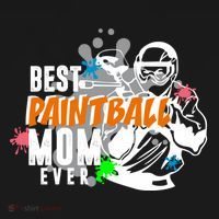 Best Paintball Mom Ever Ball Funny Mothers Day Gift Backpack thumb 2