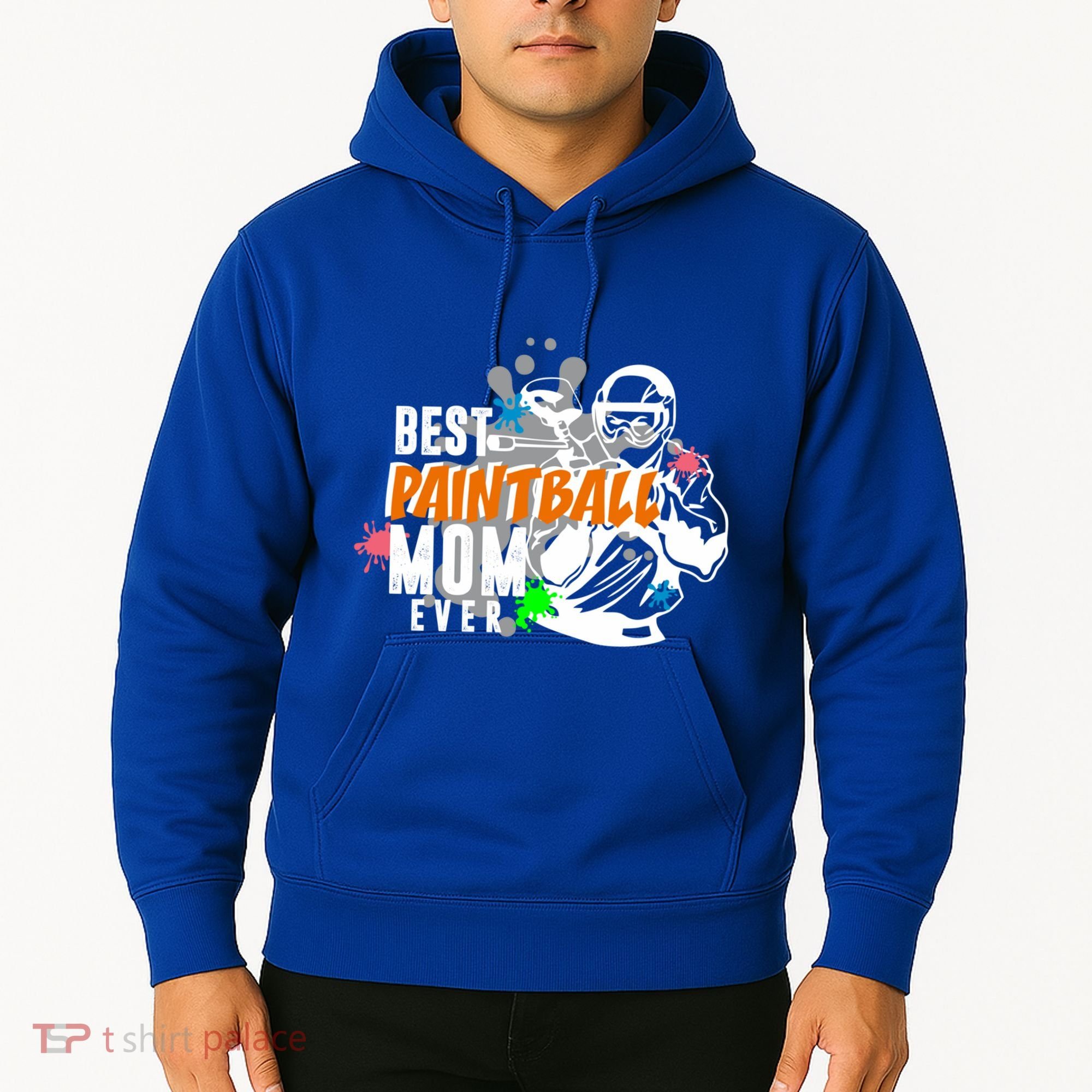 Best Paintball Mom Ever Ball Funny Mothers Day Gift Hoodie