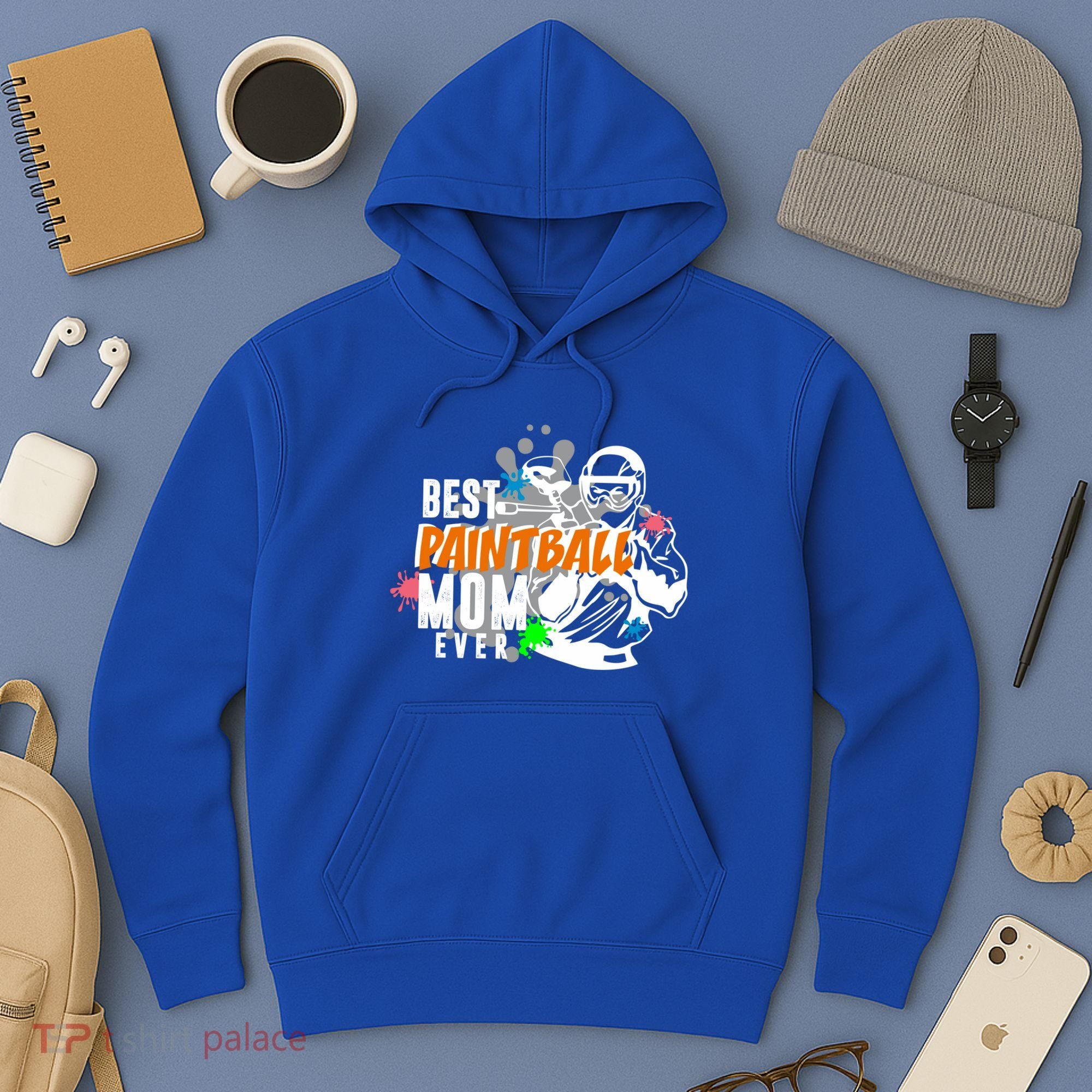Best Paintball Mom Ever Ball Funny Mothers Day Gift Hoodie