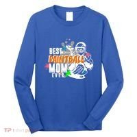 Best Paintball Mom Ever Ball Funny Mothers Day Gift Long Sleeve Shirt thumb 0