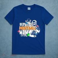 Best Paintball Mom Ever Ball Funny Mothers Day Gift T-Shirt thumb 5