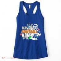 Best Paintball Mom Ever Ball Funny Mothers Day Gift Women's Tank Top thumb 0
