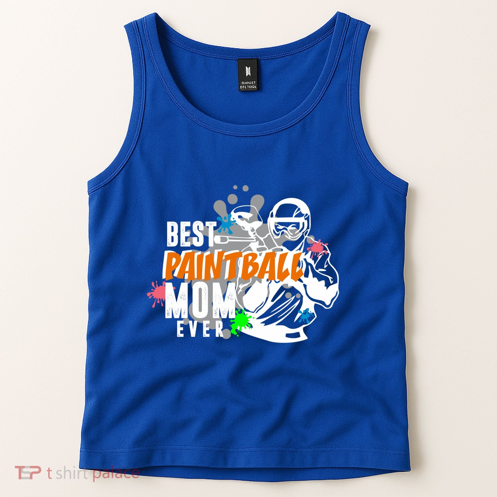 Best Paintball Mom Ever Ball Funny Mothers Day Gift Tank Top