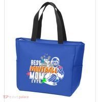 Best Paintball Mom Ever Ball Funny Mothers Day Gift Tote Bag thumb 3