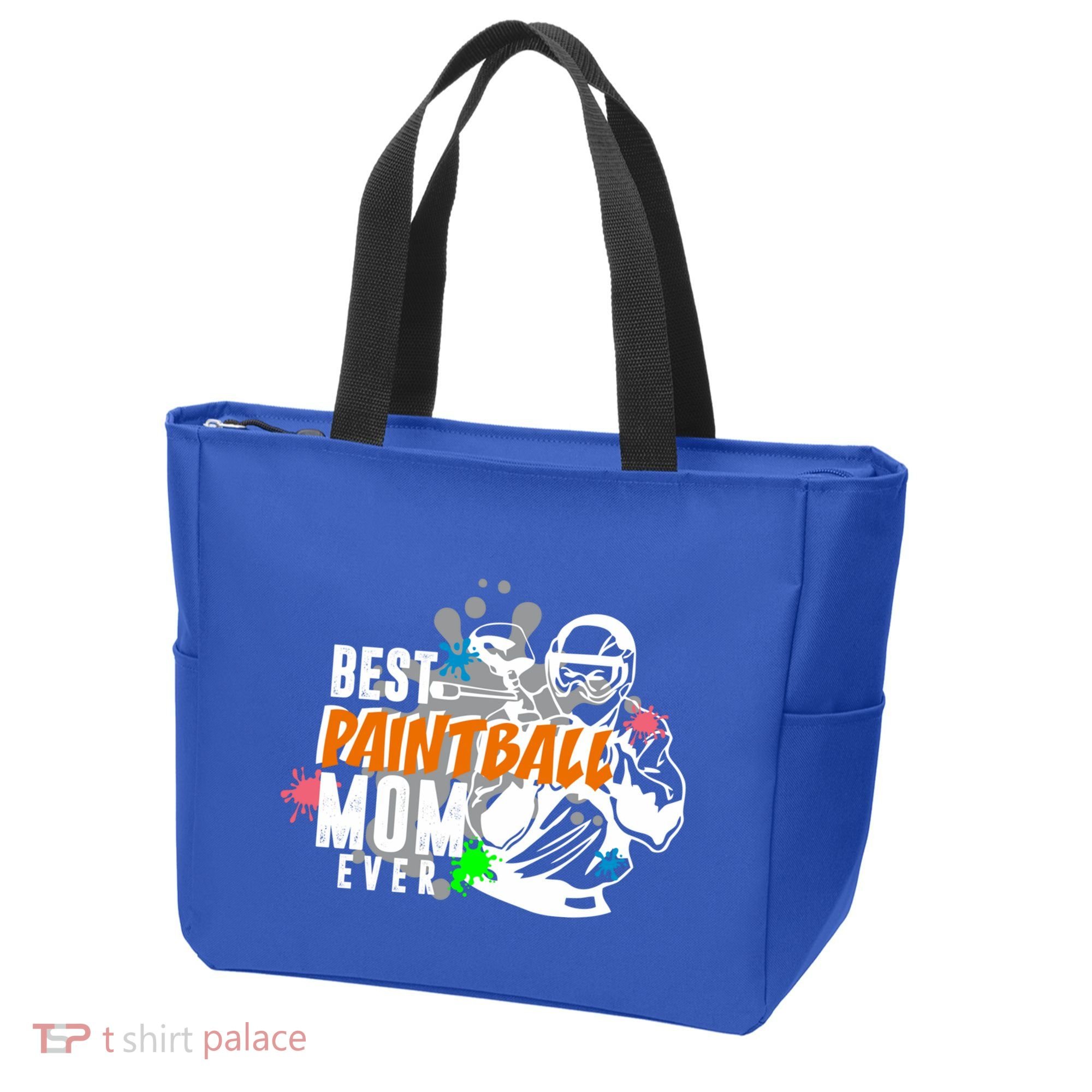 Best Paintball Mom Ever Ball Funny Mothers Day Gift Tote Bag