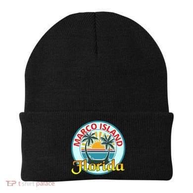 Beach Please Marco Island Florida Beach Holiday Funny Gift Beanie