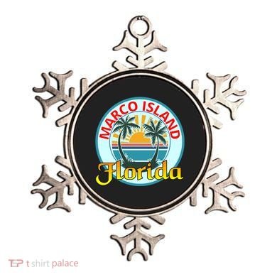 Beach Please Marco Island Florida Beach Holiday Funny Gift Ornament