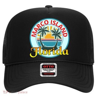 Beach Please Marco Island Florida Beach Holiday Funny Gift Hat