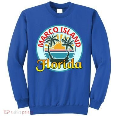 Beach Please Marco Island Florida Beach Holiday Funny Gift Sweatshirt