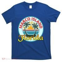 Beach Please Marco Island Florida Beach Holiday Funny Gift T-Shirt thumb 0