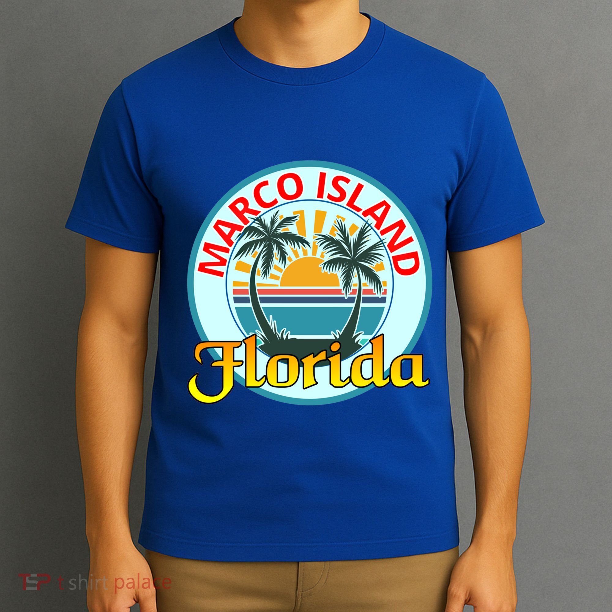 Beach Please Marco Island Florida Beach Holiday Funny Gift T-Shirt