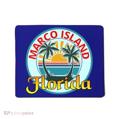 Beach Please Marco Island Florida Beach Holiday Funny Gift Mousepad