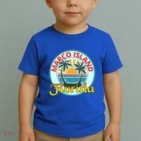 Beach Please Marco Island Florida Beach Holiday Funny Gift Toddler T-Shirt thumb 2
