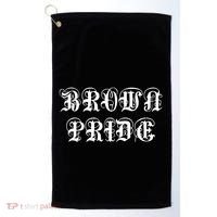 Brown Pride Mexican Spanish Hispanic Chicano Og Funny Gift Golf Towel thumb 0
