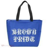 Brown Pride Mexican Spanish Hispanic Chicano Og Funny Gift Tote Bag thumb 0