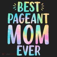 Best Pageant Mom Ever Beauty Contest Mom Tie Dye Glitz Glam Hat thumb 2