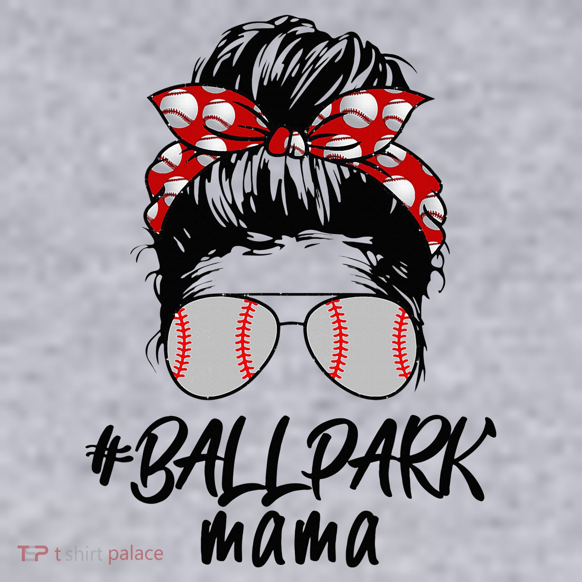 Ball Park Mama. Baseball Softball MotherS Day Ideas For Mom Women's Sweatshirt