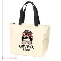 Ball Park Mama. Baseball Softball MotherS Day Ideas For Mom Tote Bag thumb 3