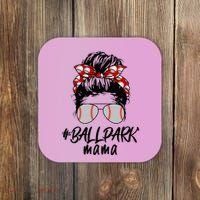 Ball Park Mama. Baseball Softball MotherS Day Ideas For Mom Coaster thumb 0