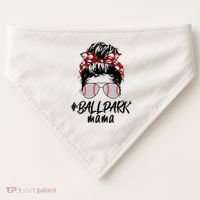 Ball Park Mama. Baseball Softball MotherS Day Ideas For Mom USA-Made Doggie Bandana thumb 0