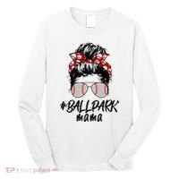 Ball Park Mama. Baseball Softball MotherS Day Ideas For Mom Long Sleeve Shirt thumb 0