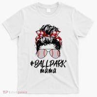 Ball Park Mama. Baseball Softball MotherS Day Ideas For Mom T-Shirt thumb 0