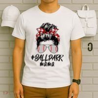 Ball Park Mama. Baseball Softball MotherS Day Ideas For Mom T-Shirt thumb 6