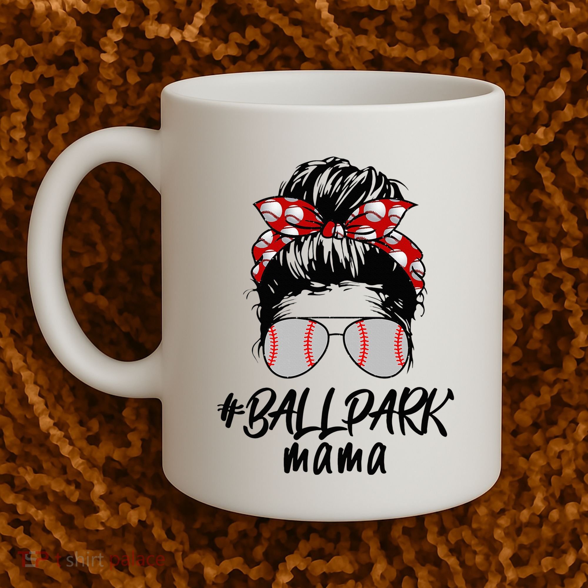 Ball Park Mama. Baseball Softball MotherS Day Ideas For Mom Coffee Mug