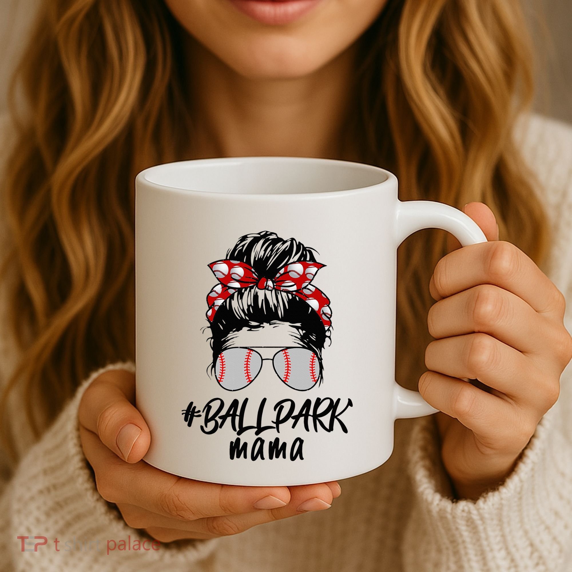 Ball Park Mama. Baseball Softball MotherS Day Ideas For Mom Coffee Mug