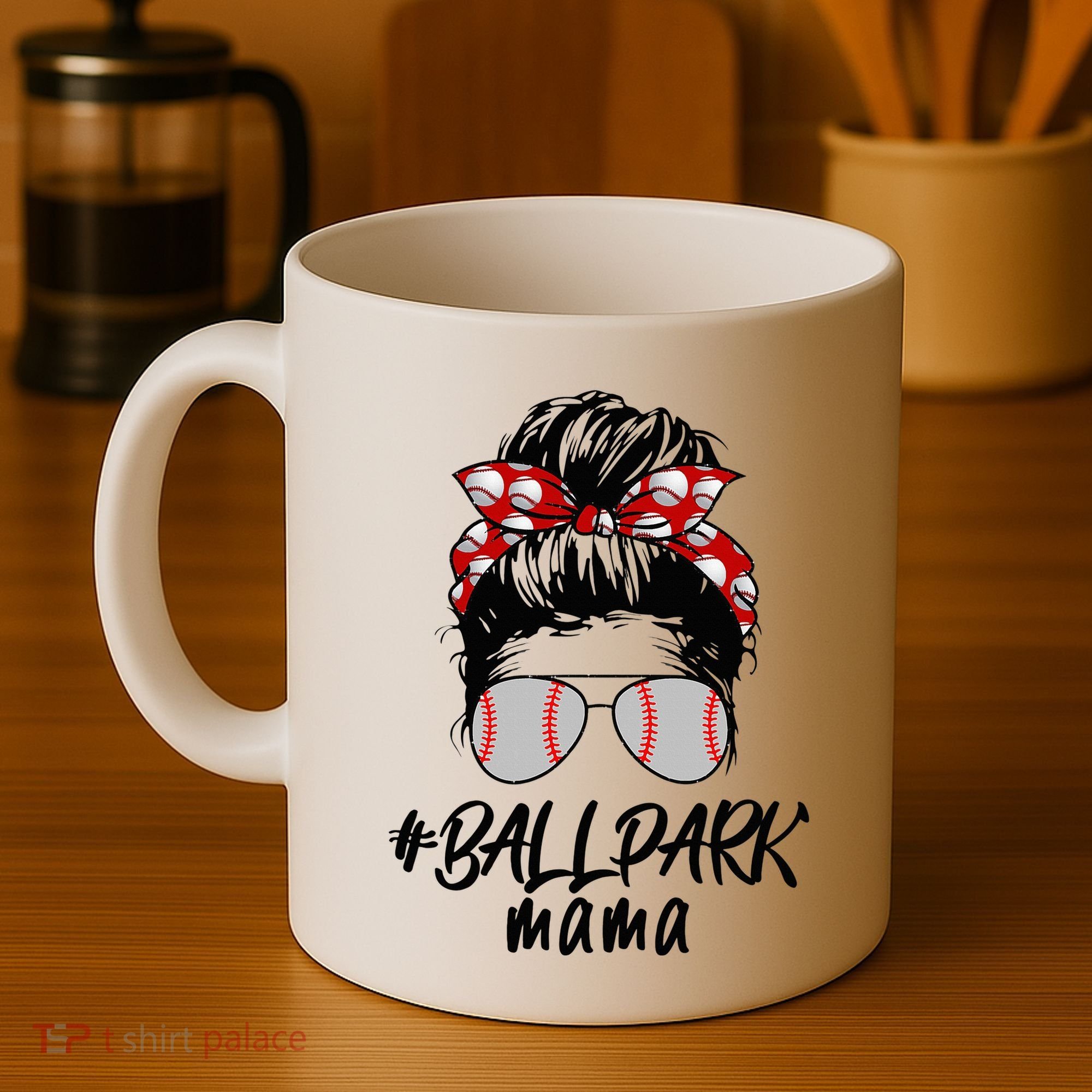 Ball Park Mama. Baseball Softball MotherS Day Ideas For Mom Coffee Mug