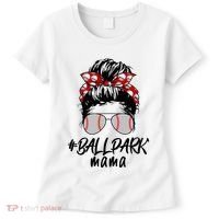 Ball Park Mama. Baseball Softball MotherS Day Ideas For Mom Women's T-Shirt thumb 0